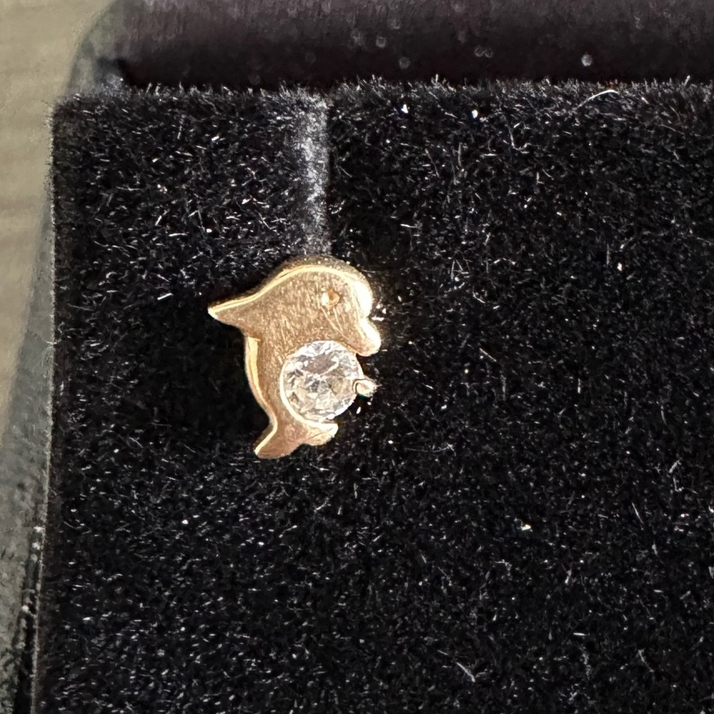 Dolphin earring